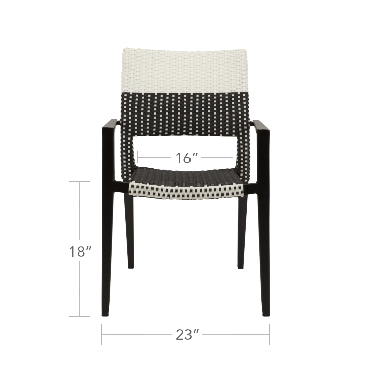 chloe-dining-arm-chair-black-white-wicker